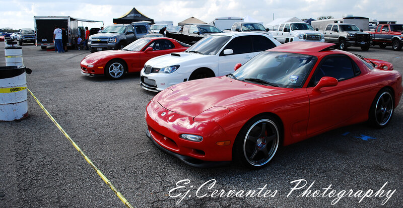 Cars at a car show