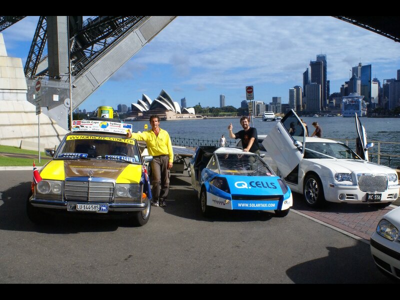 Cars at Sydney Harbour
