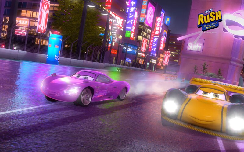 Cars: Fast-paced racing in a neon city