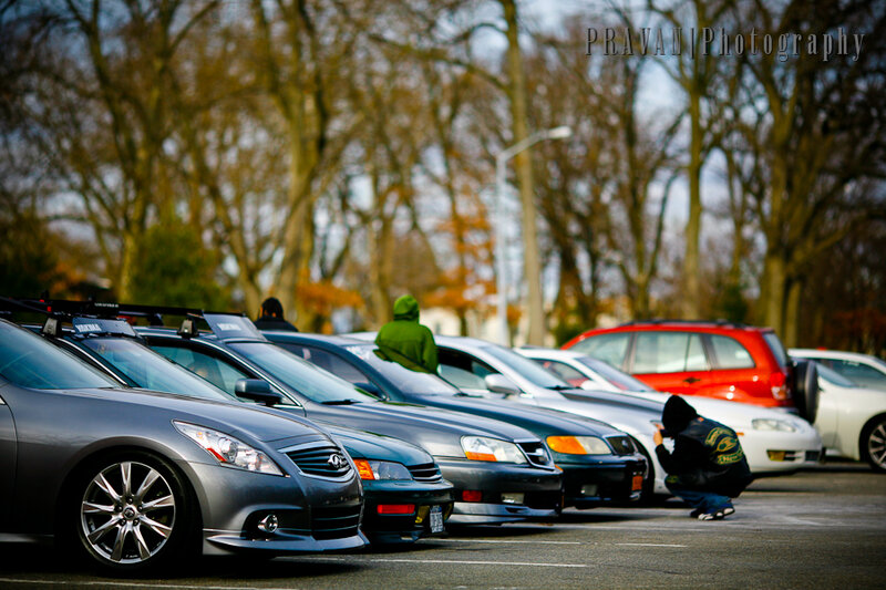 Cars in a Parking Lot — Gray
