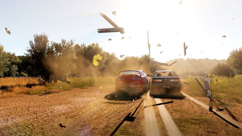 Cars in Collision — Brown