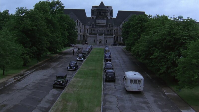 Cars Lined Up on Road
