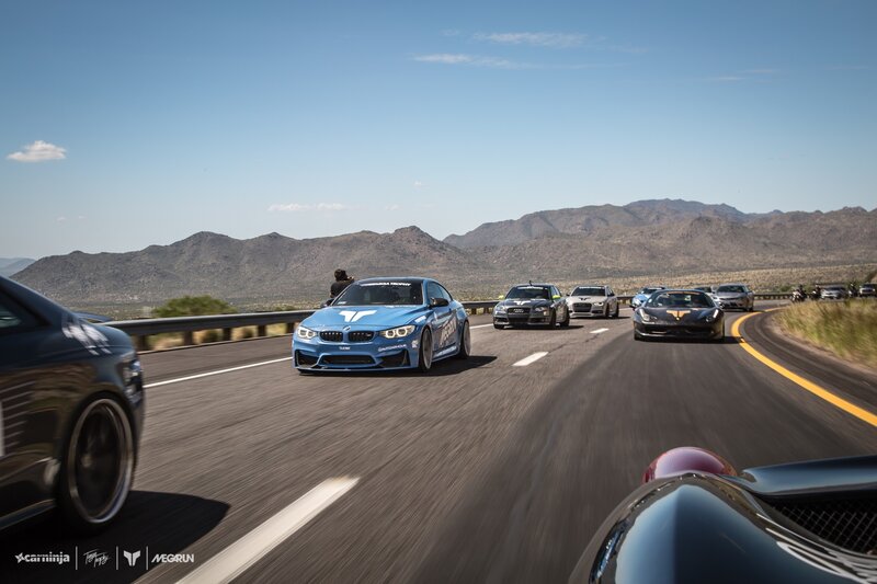 Cars on a Highway — Blue