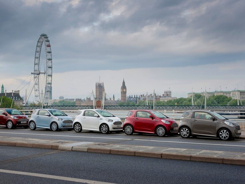 Cars on a London bridge