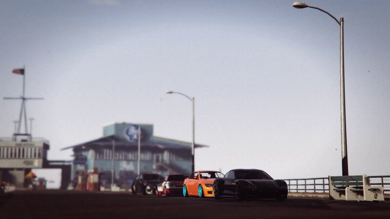 Cars on a Pier