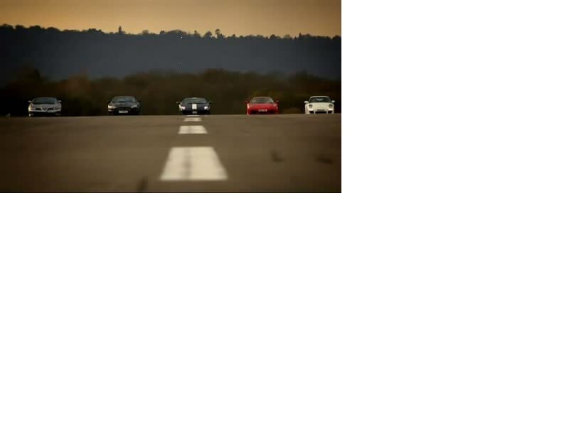 cars on a runway