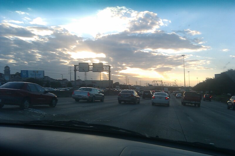 Cars on Highway