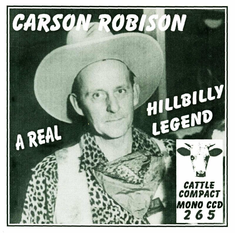 Carson Robison album cover