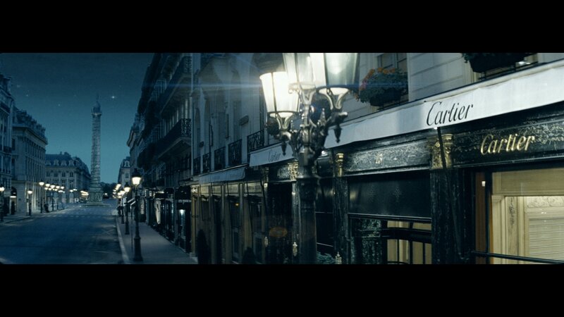 Cartier Store at Night — Blue, Serene