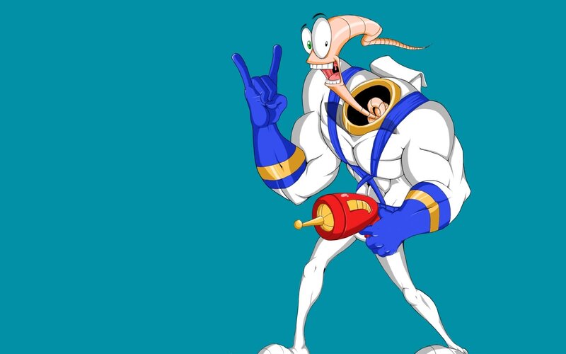 Cartoon Alien Character — Blue