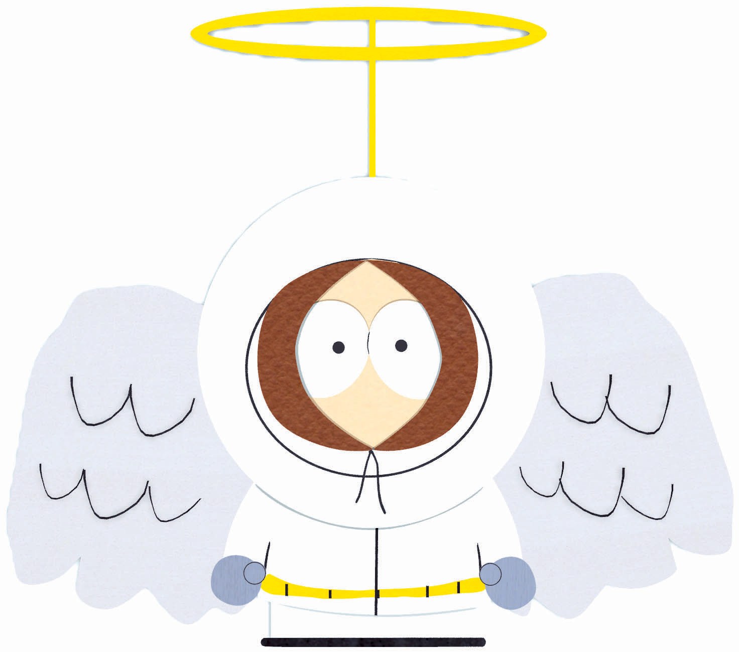 Cartoon angel character