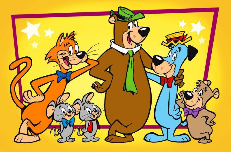 Cartoon Animal Characters — Yellow
