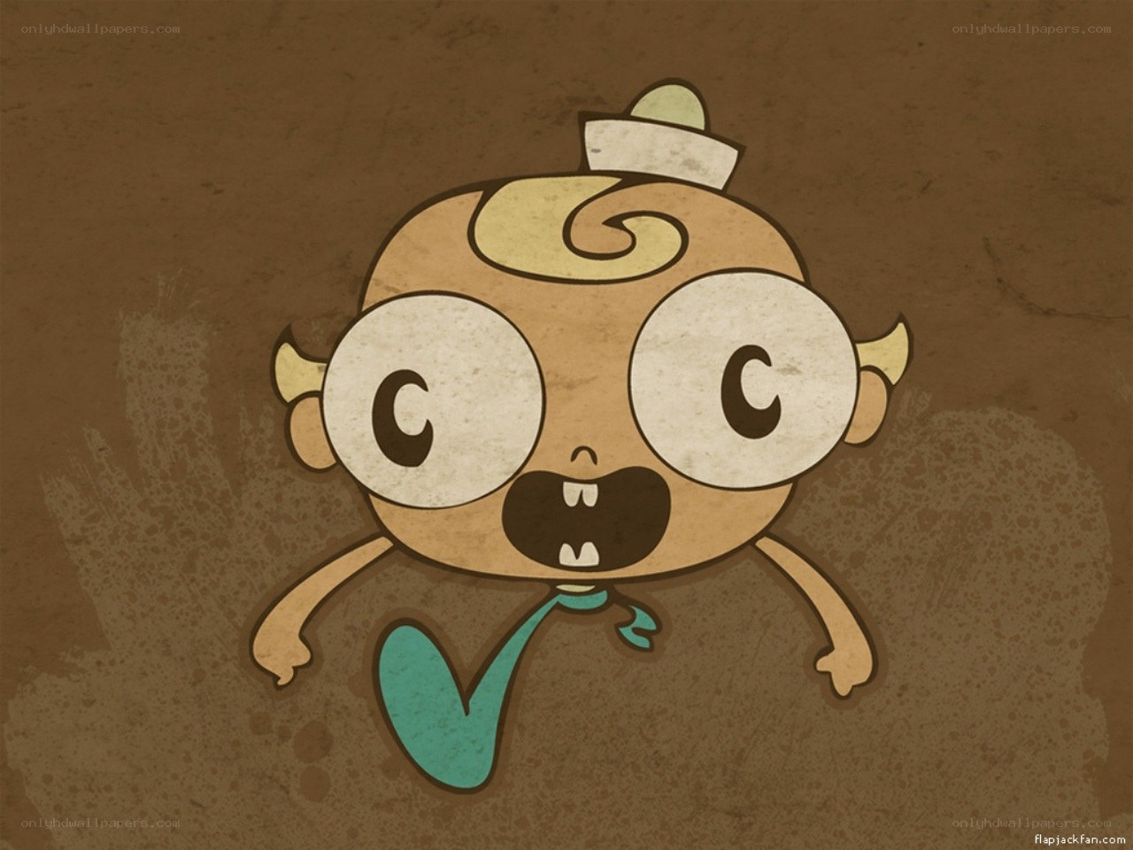 cartoon baby character