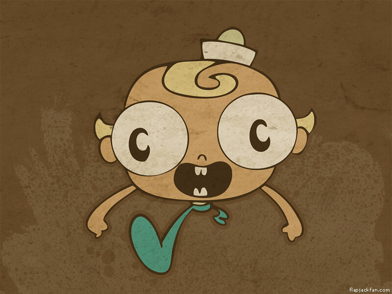cartoon baby character