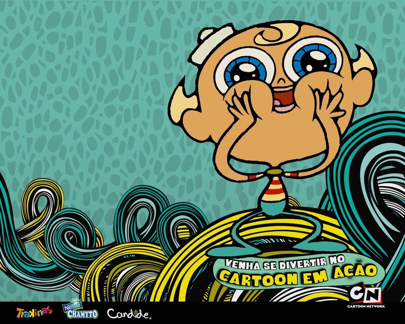Cartoon Baby Character — Teal