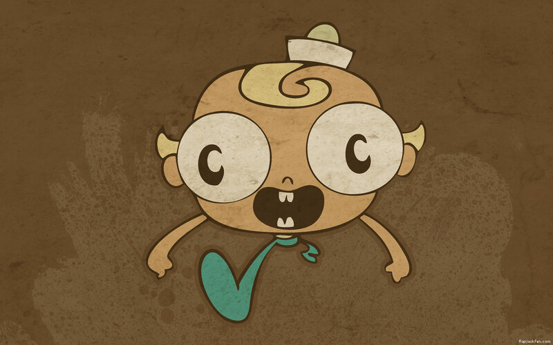 cartoon baby character