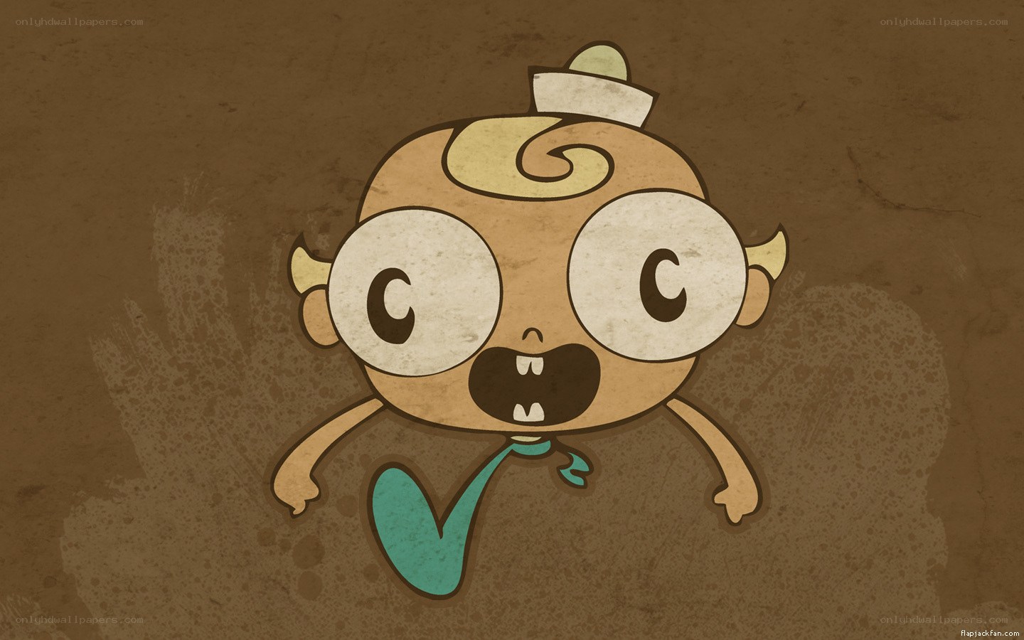 cartoon baby character