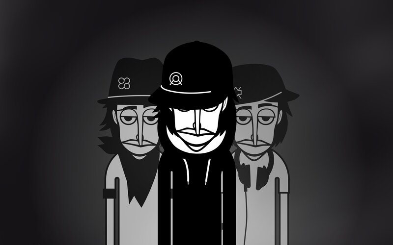 cartoon band members illustration