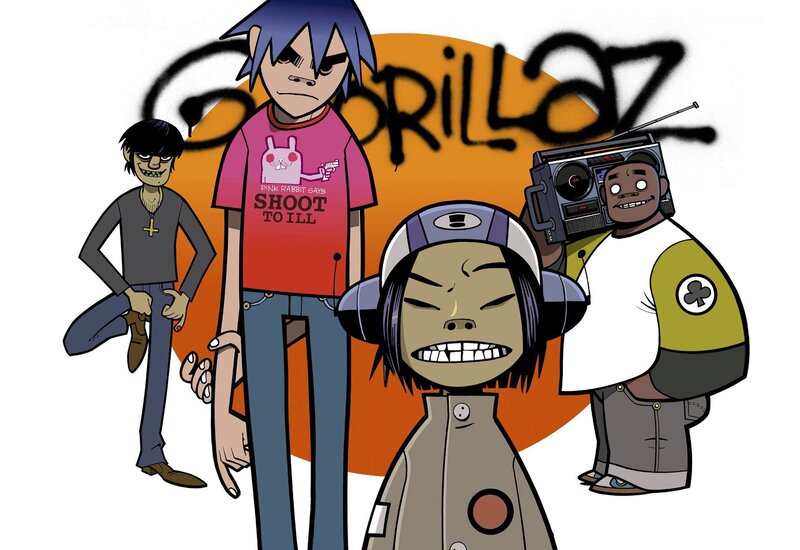 Cartoon Band Members — Orange
