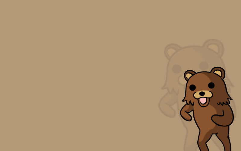 Cartoon Bear Character — Brown, Playful