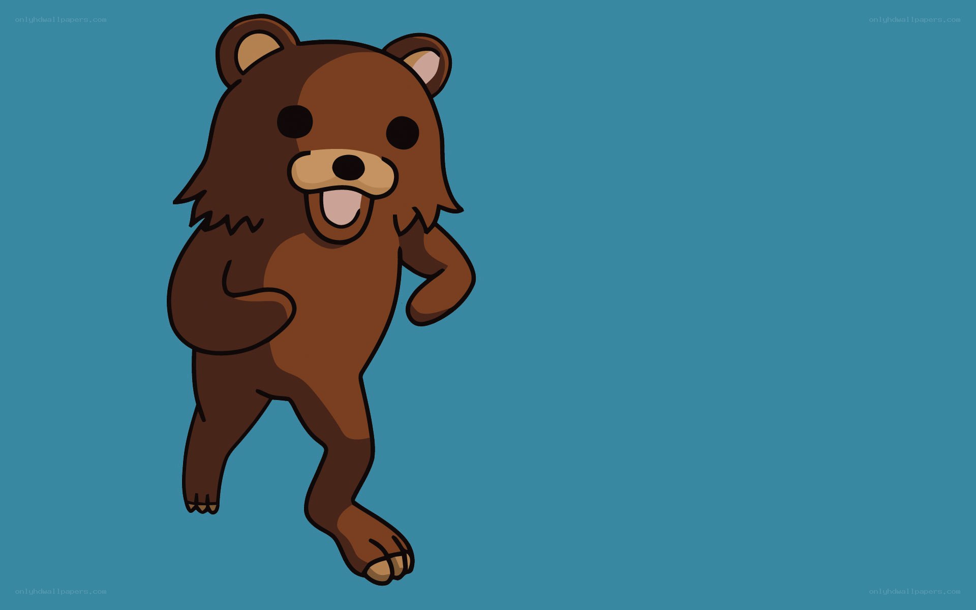 cartoon bear dancing