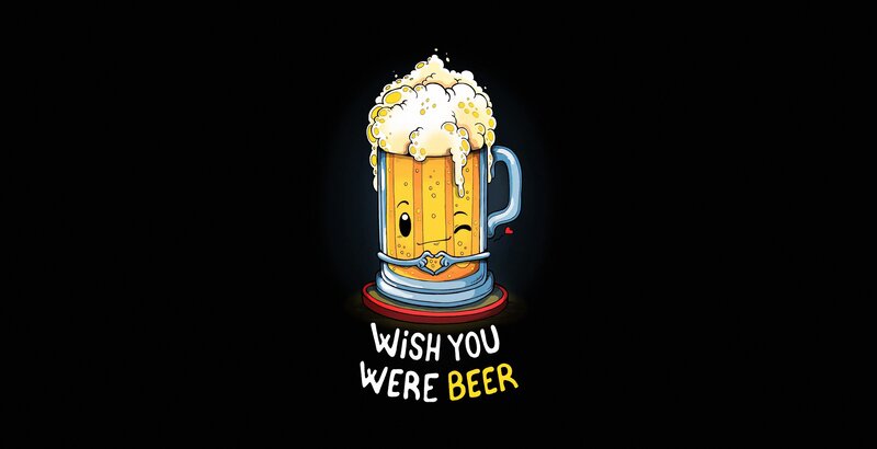 Cartoon Beer Mug