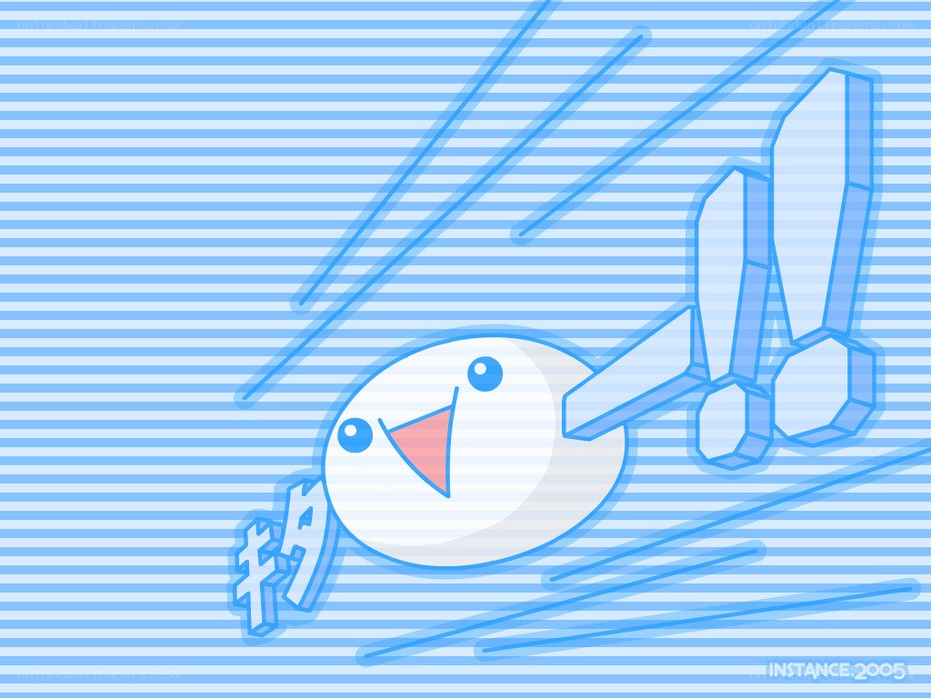 cartoon bird with exclamation marks