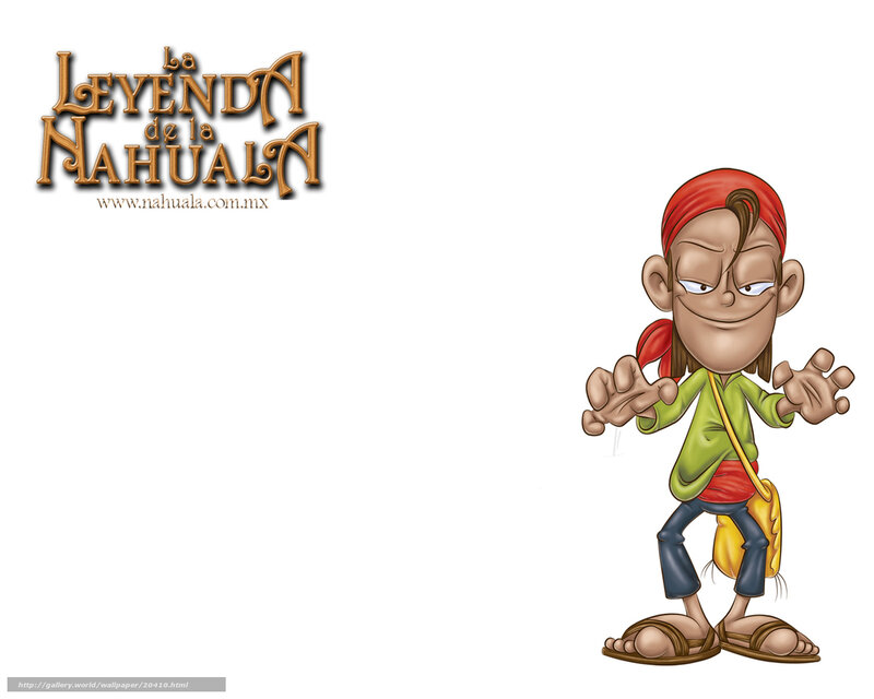 Cartoon Boy Character — Brown, Playful