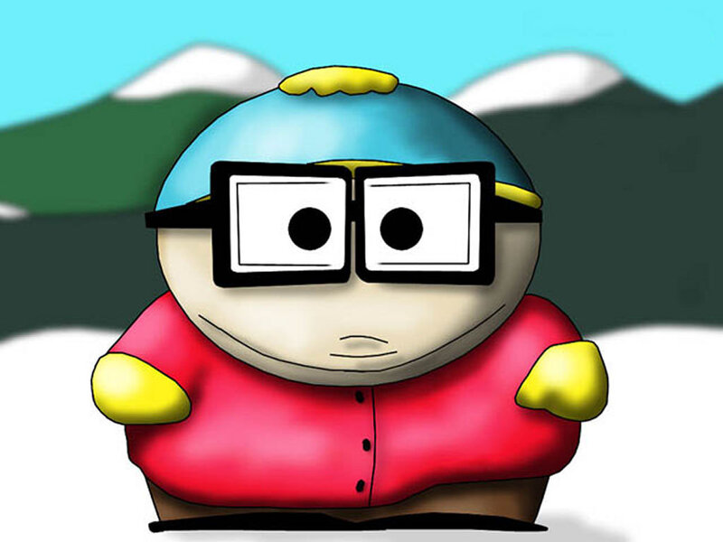 Cartoon Boy in Winter