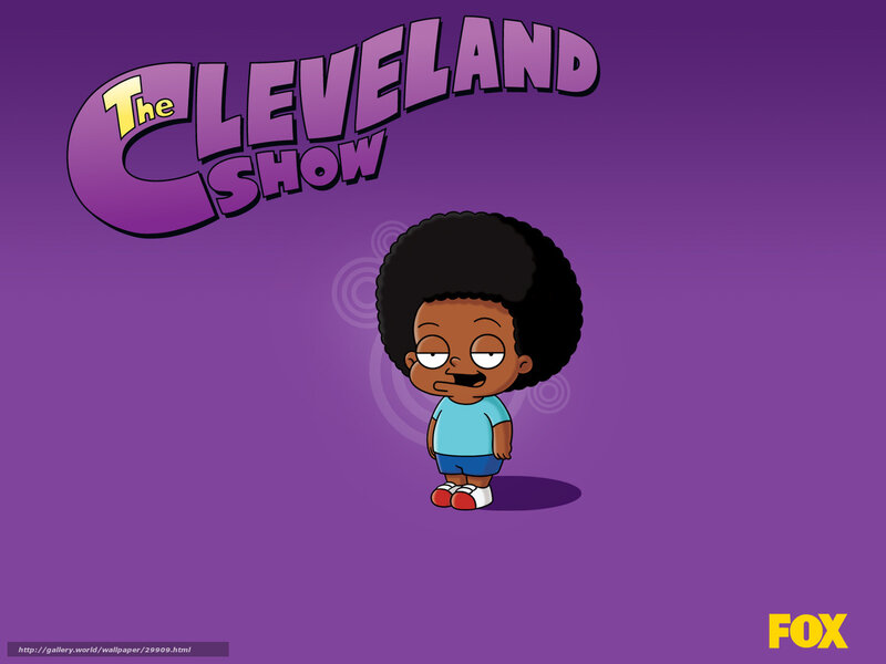 Cartoon Boy with Afro