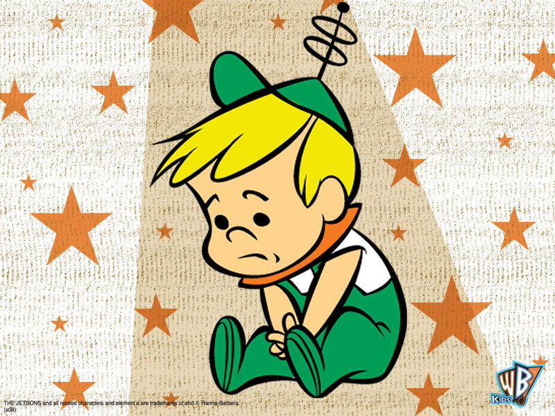 Cartoon Boy with Antenna