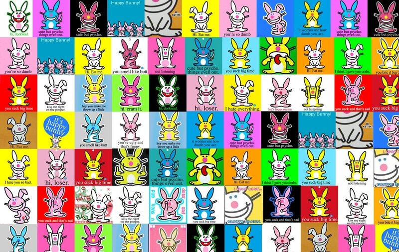 Cartoon Bunny Characters