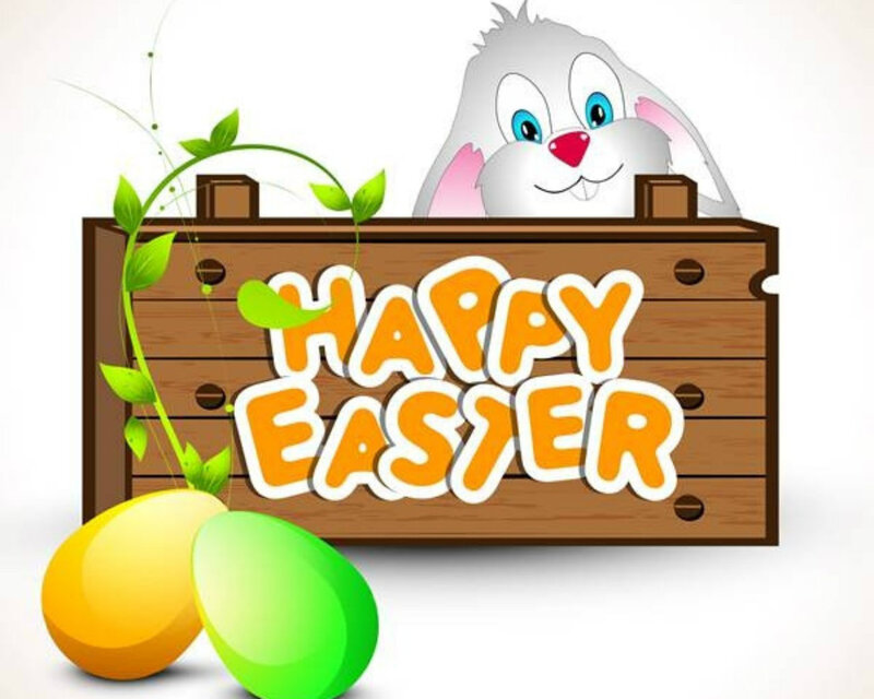 Cartoon Bunny in Crate