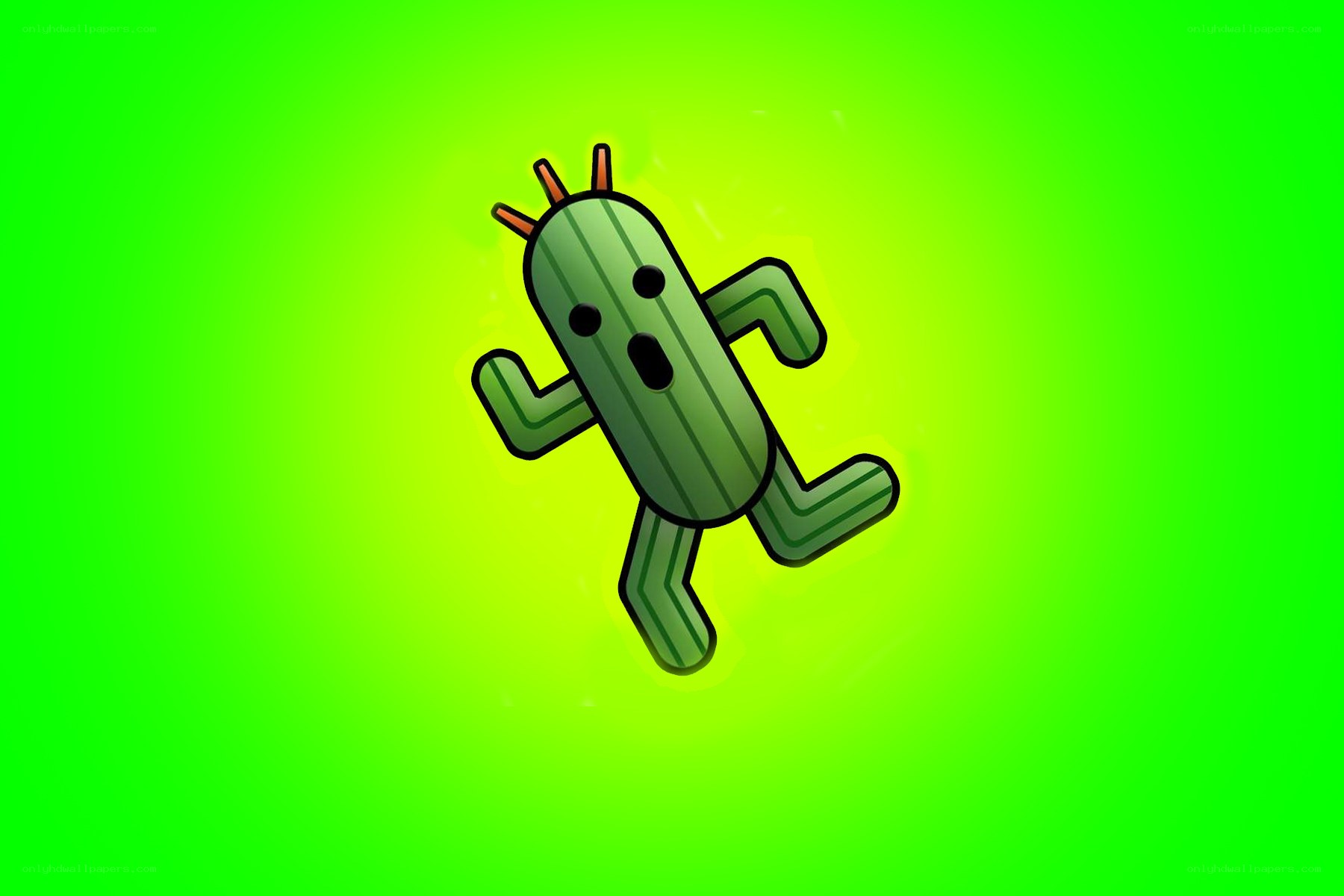 cartoon cactus character