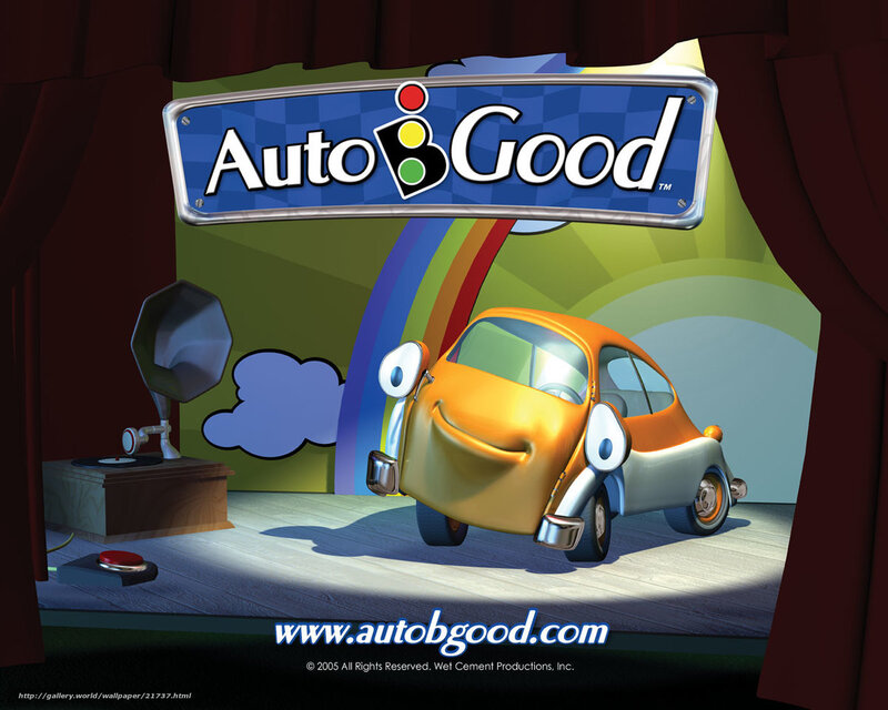 Cartoon Car on Stage