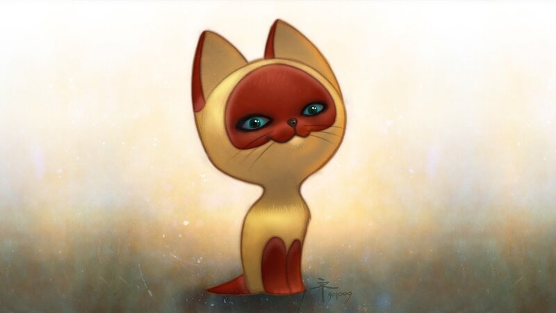cartoon cat character