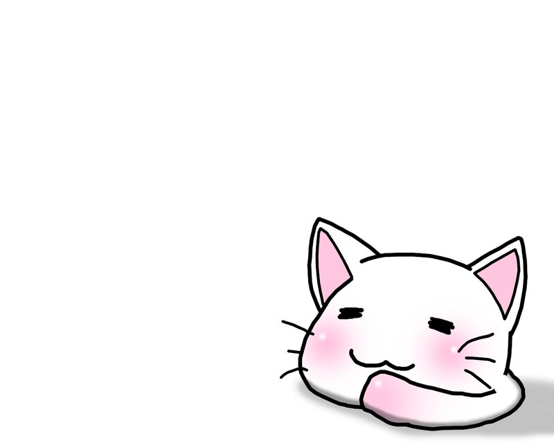 cartoon cat face