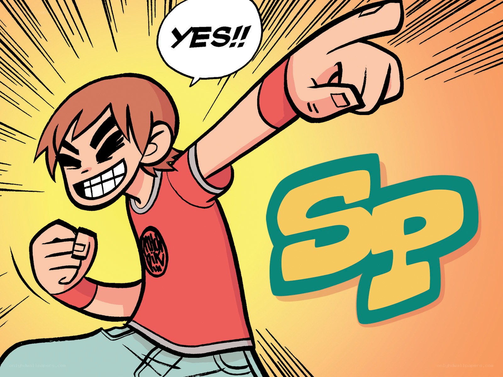cartoon character cheering