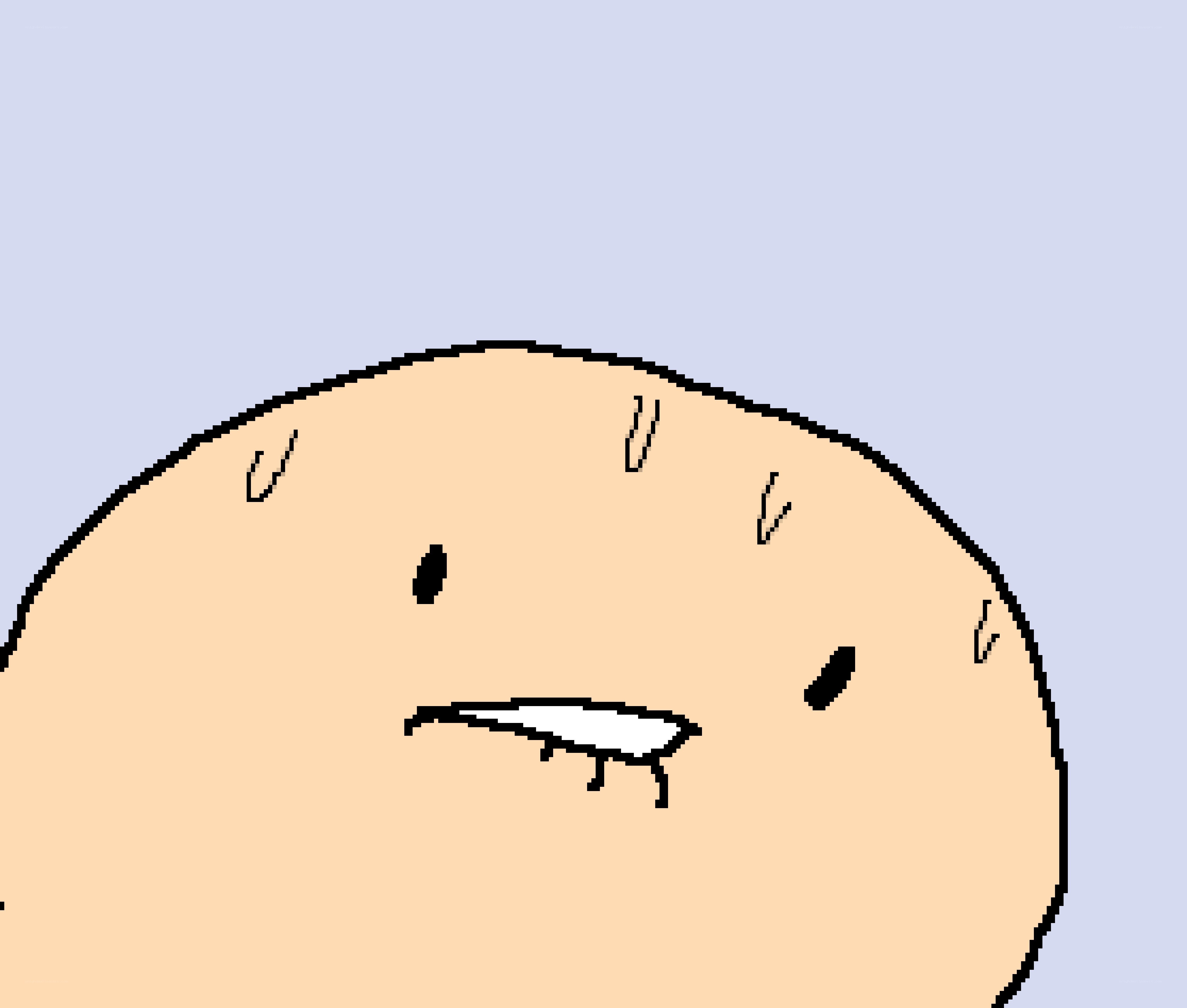 cartoon character face