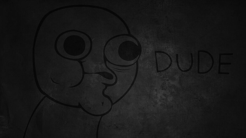 Cartoon Character Face — Black