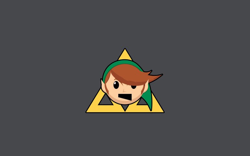 Cartoon Character Head — Gray