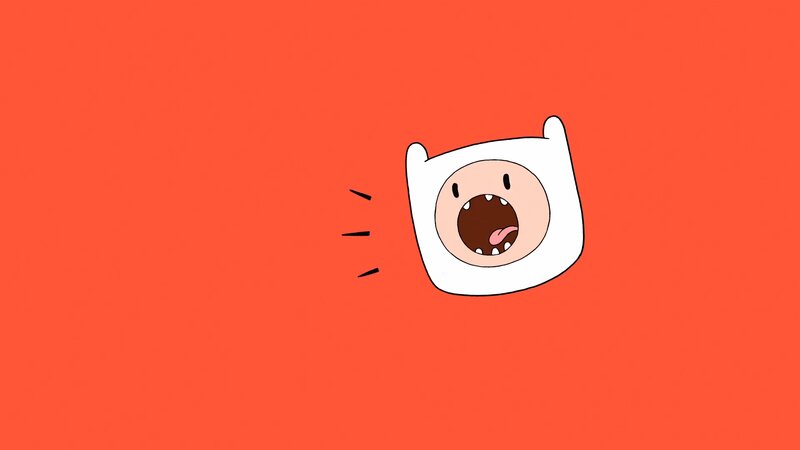 Cartoon Character Head — Red