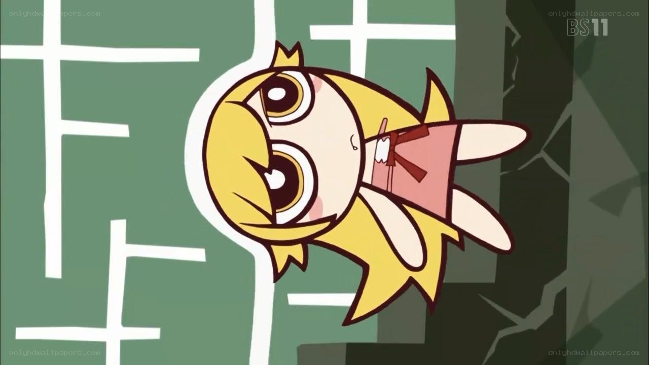 cartoon character in distress
