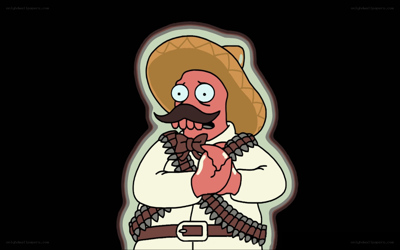 cartoon character in sombrero