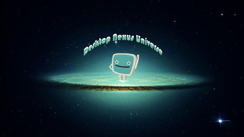Cartoon Character in Space
