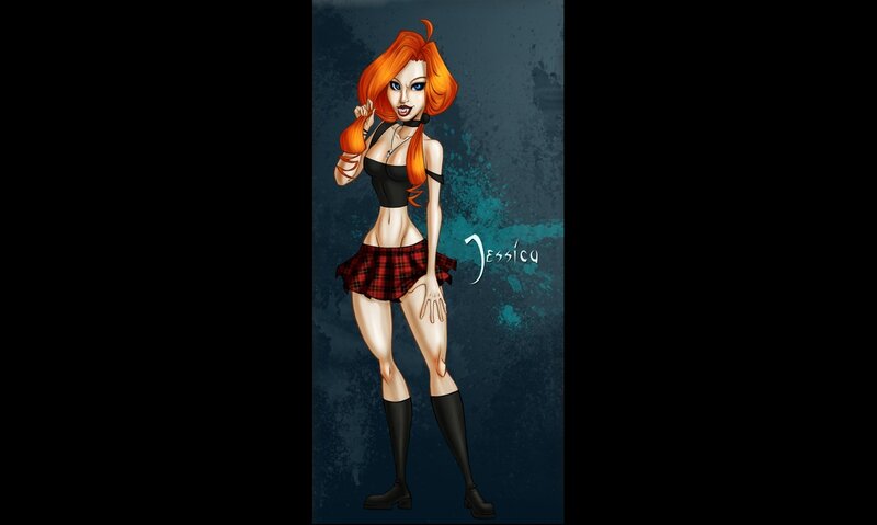 cartoon character Jessica
