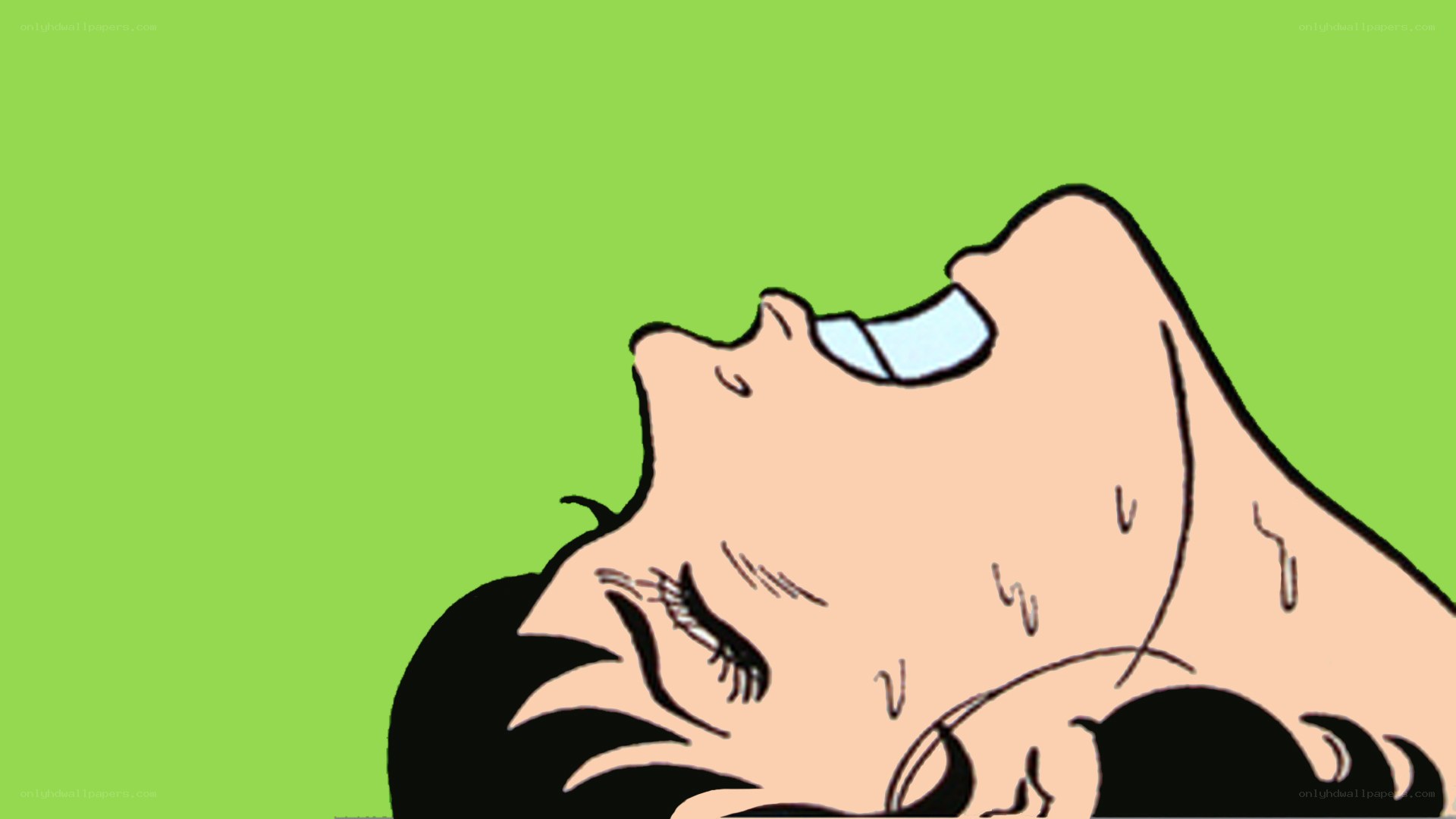 cartoon character laughing