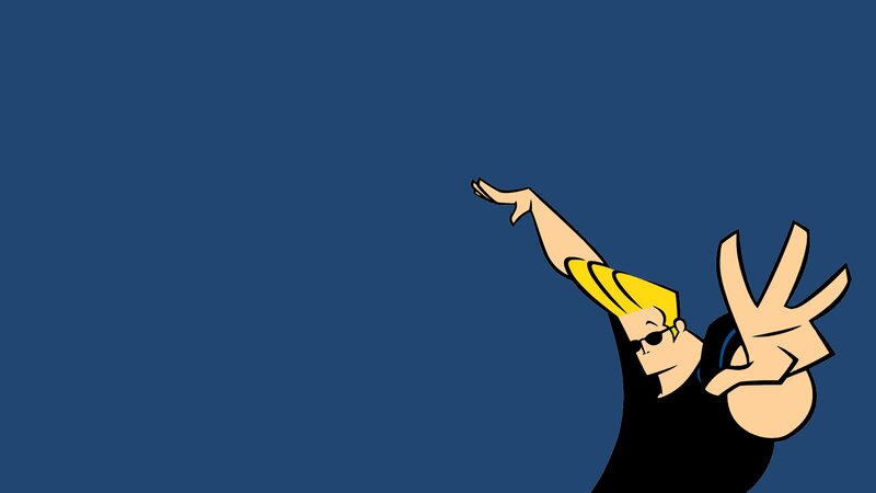 Cartoon Character Making Hand Gestures — Blue, Confident, Comic