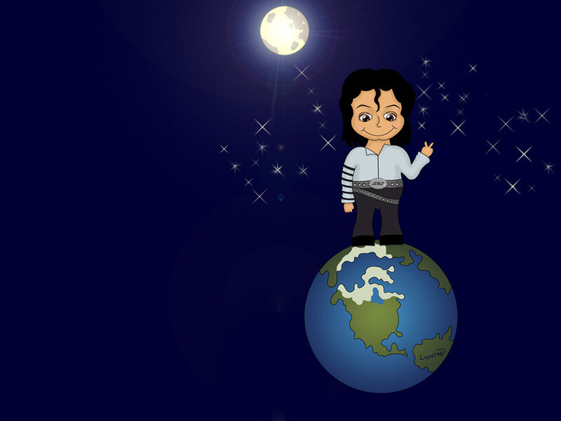 Cartoon Character on Earth