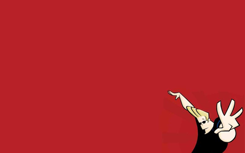 Cartoon Character Pointing — Red